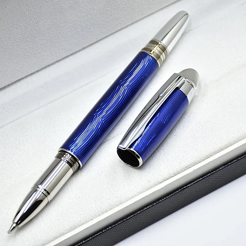Luksus Monte sort harpiks og krystalstjerne top rollerball pen kuglepen kontor skole skrive fyldepenne med serienummer_voghion.com