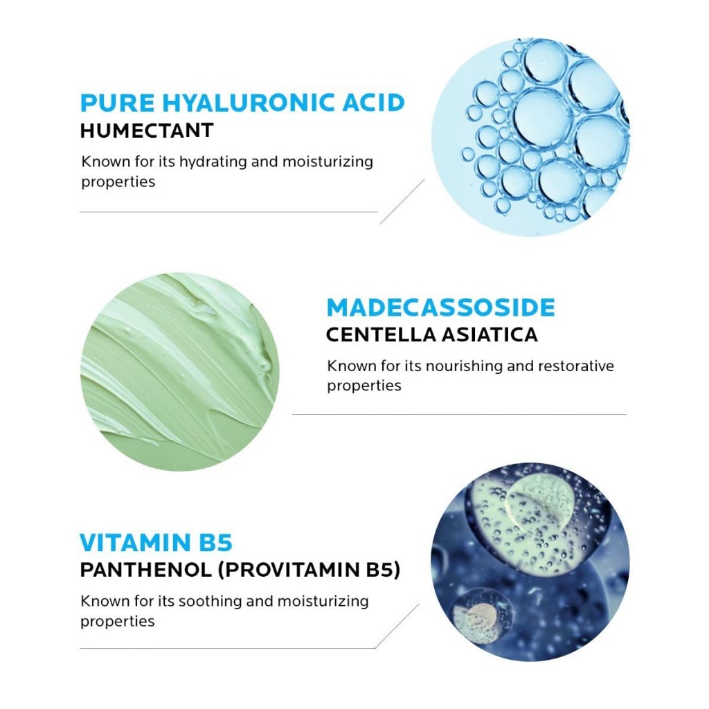 La Roche-Posay Hyalu B5 Pure Hyaluronic Acid szérum ránctalanító, öregedésgátló és finom vonalak elleni arc esszencia érzékeny bőrön is biztonságos_voghion.com