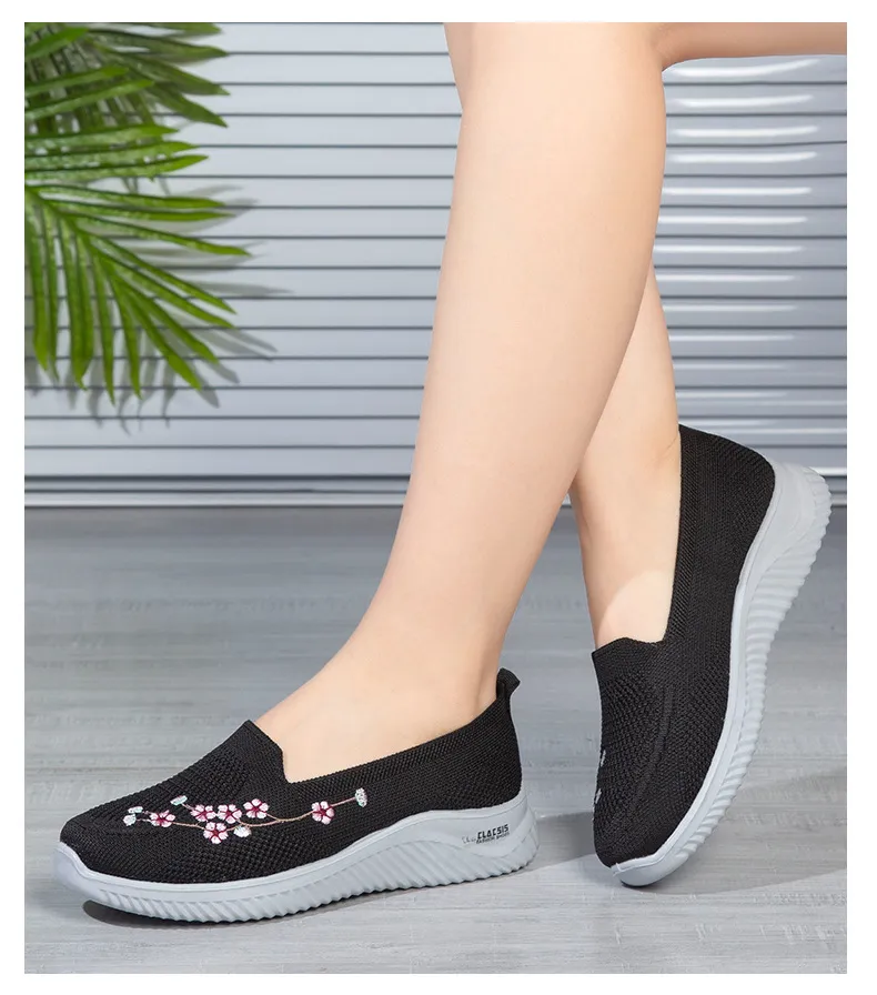 Sneakers slip-on donna comode scarpe da camminata casual_voghion.com