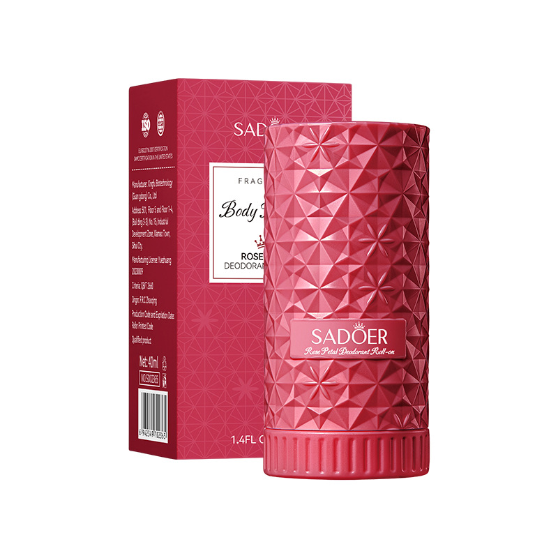 Alles Englisch SADOER Rose Body Dribbling Keeping Fragrance, Erfrischender Körper, Rolling Beads, Parfüm_voghion.com