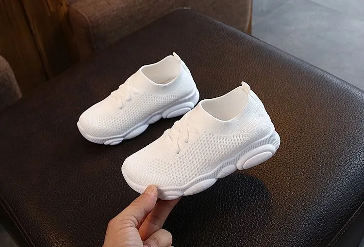 Kids Anti-slip Soft Rubber Bottom Baby Sneaker Casual Flat Sneakers Littlesprouts Children Kid Girls Boys Running Sports_voghion.com