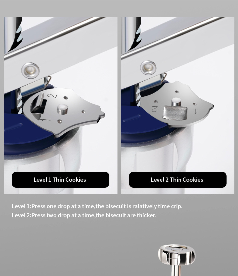 Ausstechform, Backwerkzeug, Aluminiumlegierung, Düse, 20-teilig, Spritzbeutel, Kekspistole_voghion.com