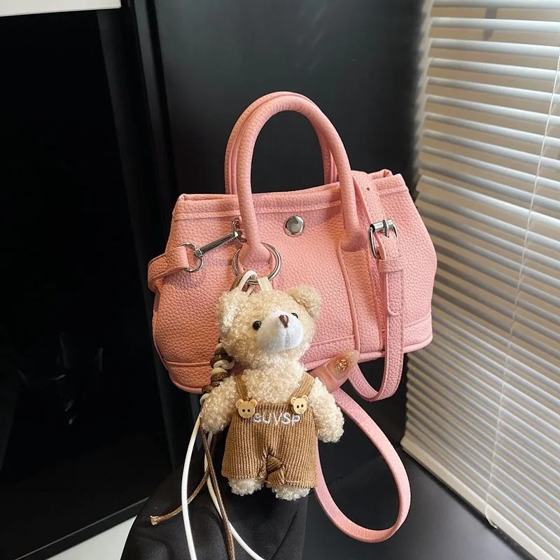 Free Shipping 2025 New Designer Fashion Commuter Litchi Pattern Women's Handheld Single Shoulder Diagonal Cross Trendy_voghion.com