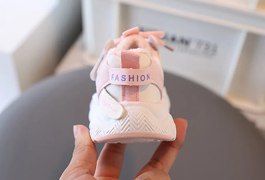 Baby Toddler Winter For Boys Girls Warm Little Kids Enfant Casual Sneakers Non-slip Happysteps Children Sport Shoes_desvips.com