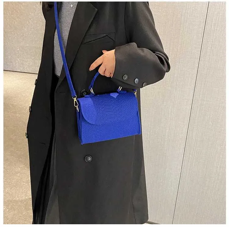 Borsa a tracolla donna elegante stile coreano texture feltro_voghion.com