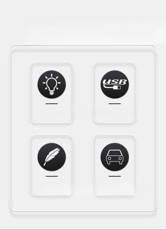Nová samolepka na auto značky LED ďábel Dynamic Eye DIY Vodotěsná obrazovka displeje Truck Dekorativní světlo_voghion.com