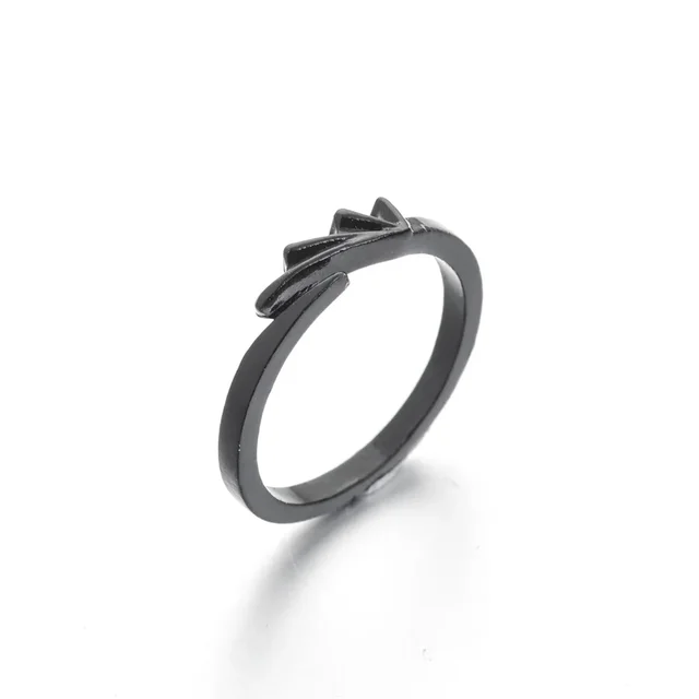 Ready Stock 2Pcs for Man Woman Adjustable Size Sun Moon Ring Set Angel Devil Dragon Open Couple Matching Promise Rings_voghion.com