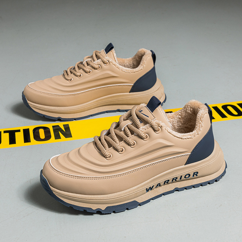 Cotton 2024 New Winter Men's Velvet Thickened Casual Running Sports Shoes _voghion.com