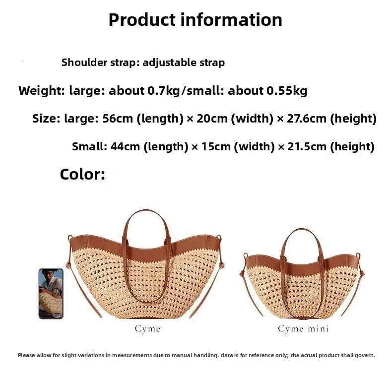 Geflochtene Damentasche Große Schultertasche Für Strand Und Alltag_voghion.com
