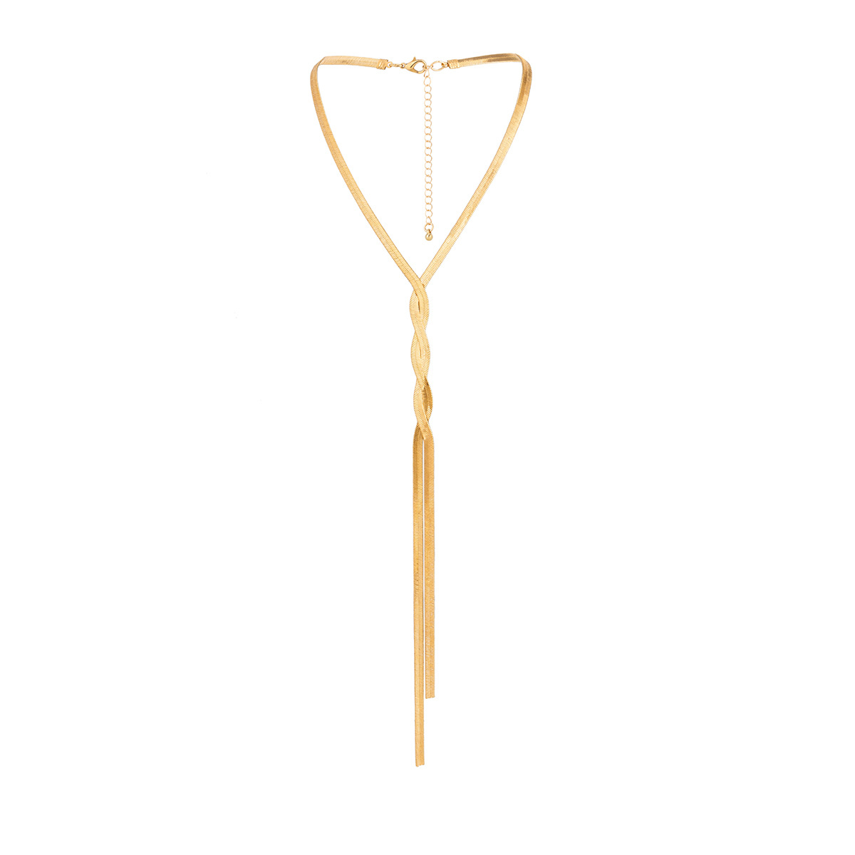 Collier Femme Collier Doré Collier Pendentif Bijou Or Simple Long Serpenton Design Minimaliste Chaîne Simple Pompon_voghion.com