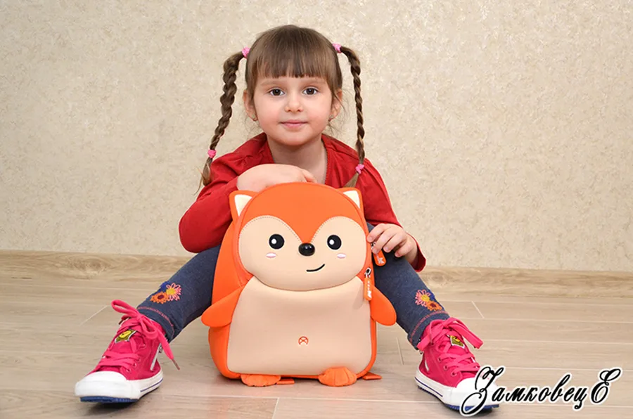 NOHOO Toddler Children School Bag Boys Kids Waterproof Backpack Kindergarten Girls 3D Cartoon Shape Mochila for 2-7_voghion.com