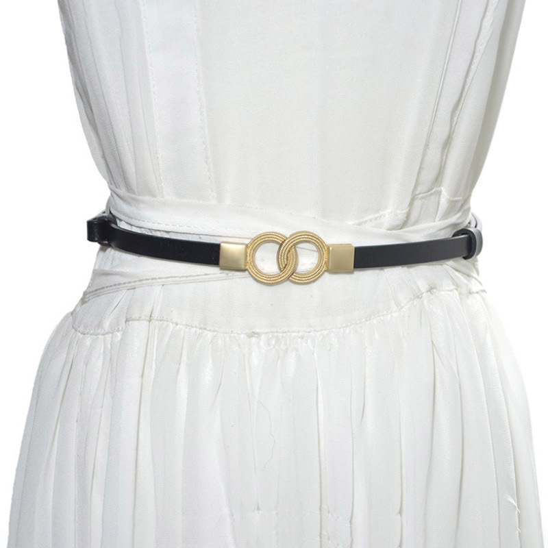 Versatile Women's Leather Belt For Dresses And Sweaters Stylish_voghion.com