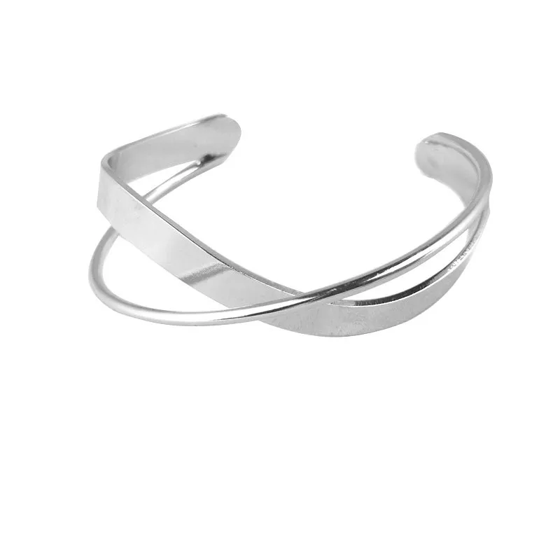 Armreif Mode Legierung Runde Kette Charme Für Frauen Weibliche Gold & Silber Farbe Armbänder Schmuck_voghion.com