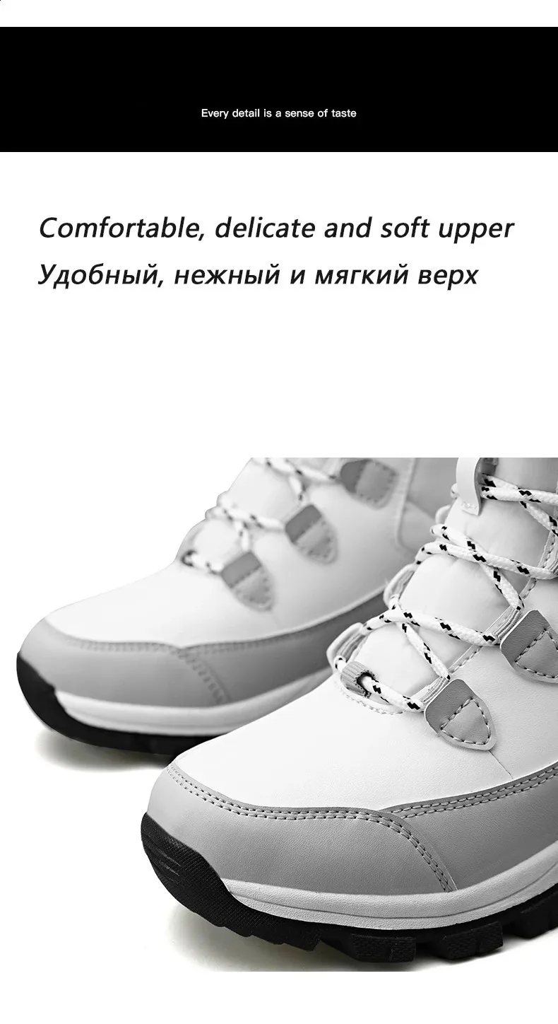 Enkel Dames Winterschoenen Houd Warm Antislip Zwarte Sneeuw Dames Veterlaarzen Chaussures Femme Laarsjes Dames Platte Laars_voghion.com