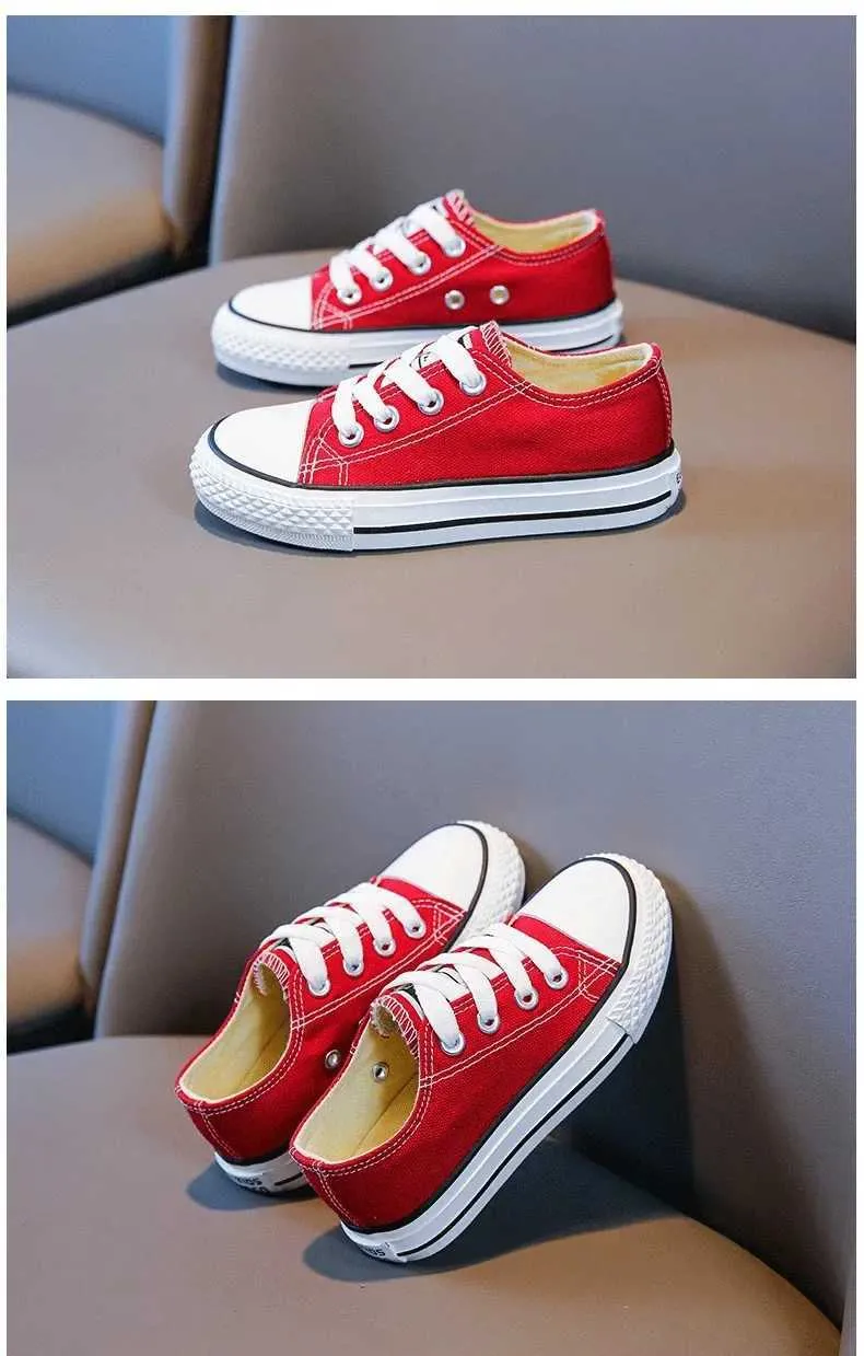 Athletic Outdoor Childrens low top canvas boys outdoor running shoes breathable and wear-resistant girls sports_voghion.com