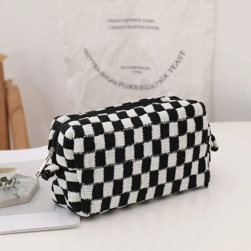 Trousse de maquillage de voyage portable et mignonne pour femmes, trousse de toilette pour filles en voyage_voghion.com