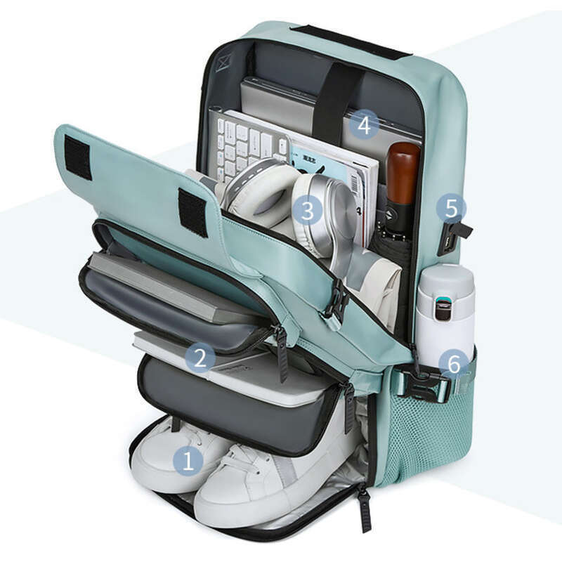 Reisetasche für Damen, große Kapazität, multifunktionale Reisetasche, tragbare Umhängetasche, Reiserucksack_voghion.com