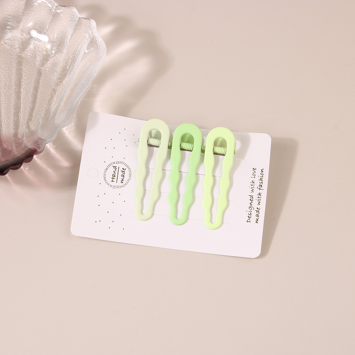 Guanyang ins naadloze haarspeld gradiënt kleur pak meisjesachtige pony haarspeld zijclip eendenbek clip haaraccessoires groothandel_voghion.com