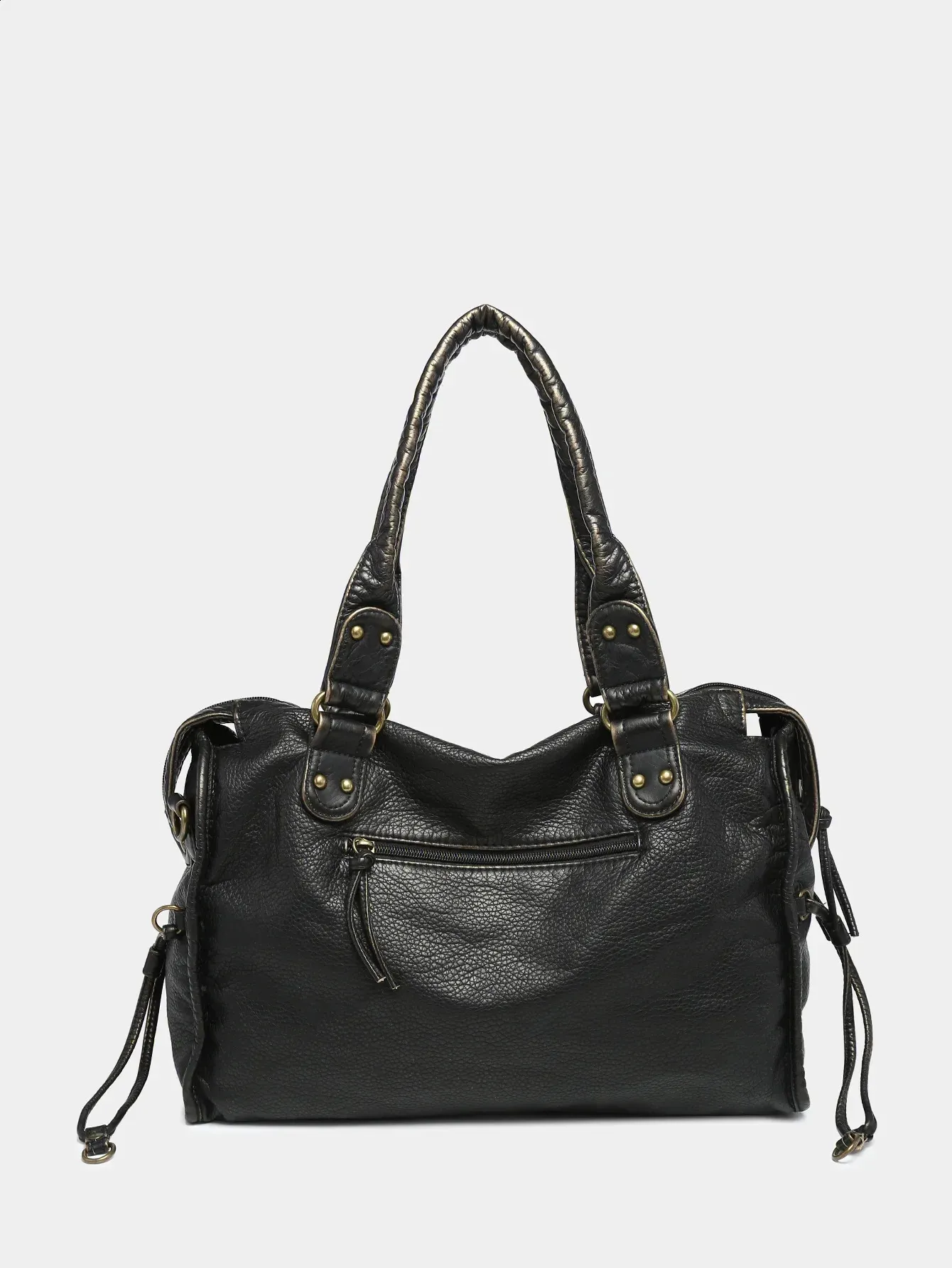 Fashion Punk Grunge Shoulder Bag Vintage Aesthetic Y2k Tote Bag_voghion.com