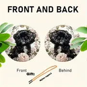 8" Shih Tzu Sonnenfänger - 2D-Fensterdekor aus Acryl. Perfekt für Veranda/Schlafzimmer/Wohnzimmer. Einzigartiges Geschenk zum Thema Haustier._voghion.com