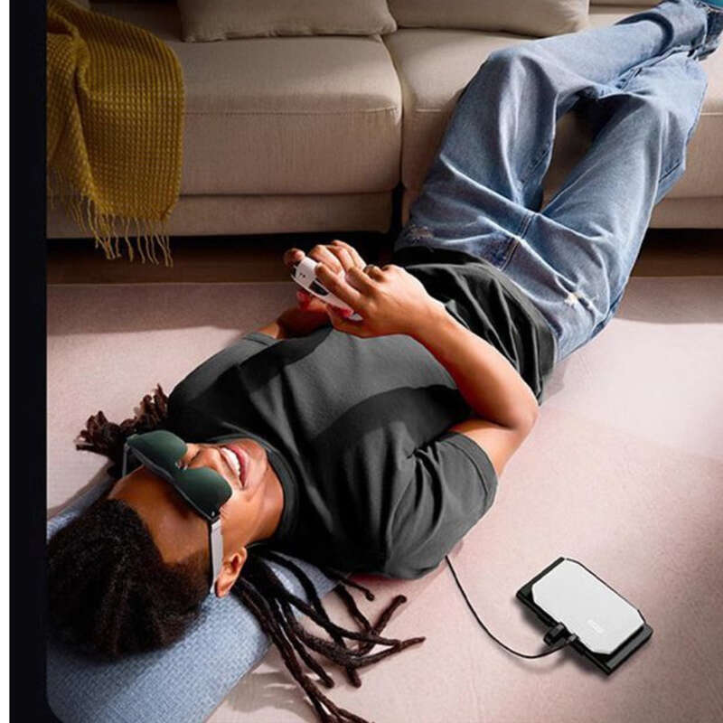 Thunderbird Air3 Pocket TV Lying Mirror Intelligent AR HD Movie Watching Portable Handheld Machine Giant Screen Glasses_voghion.com