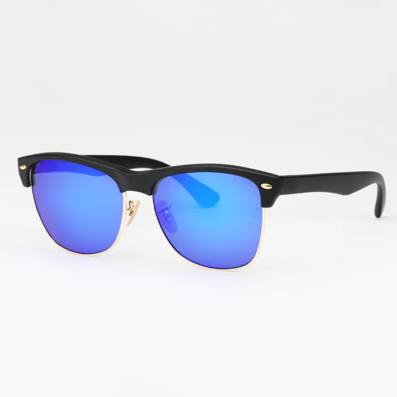 Occhiali da sole da uomo e da donna di alta qualità con montatura in nylon oversize per occhiali da sole da uomo con lenti in vero vetro Oculos Lunette De Soleil_voghion.com