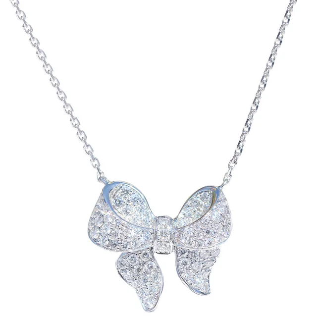 Ready Stock Swan für Frauen Grüner Achat Jade Kristall Edelstein Halskette Hochzeitsschmuck Silber Ketten Halsketten_voghion.com