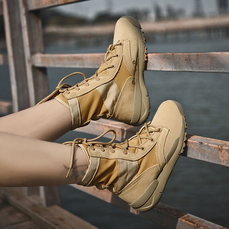 Blitz versendet 1587 paar stil high top militärische ausbildung tourismus dert stiefel für männer und frauen im freien_voghion.com