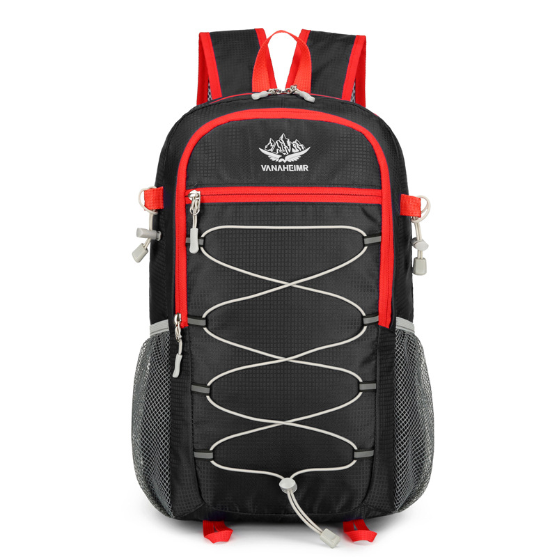 Zaino da esterno Oxford Budden Mountain Zaino da equitazione Zaino pieghevole casual multifunzionale leggero Grande capacità_voghion.com