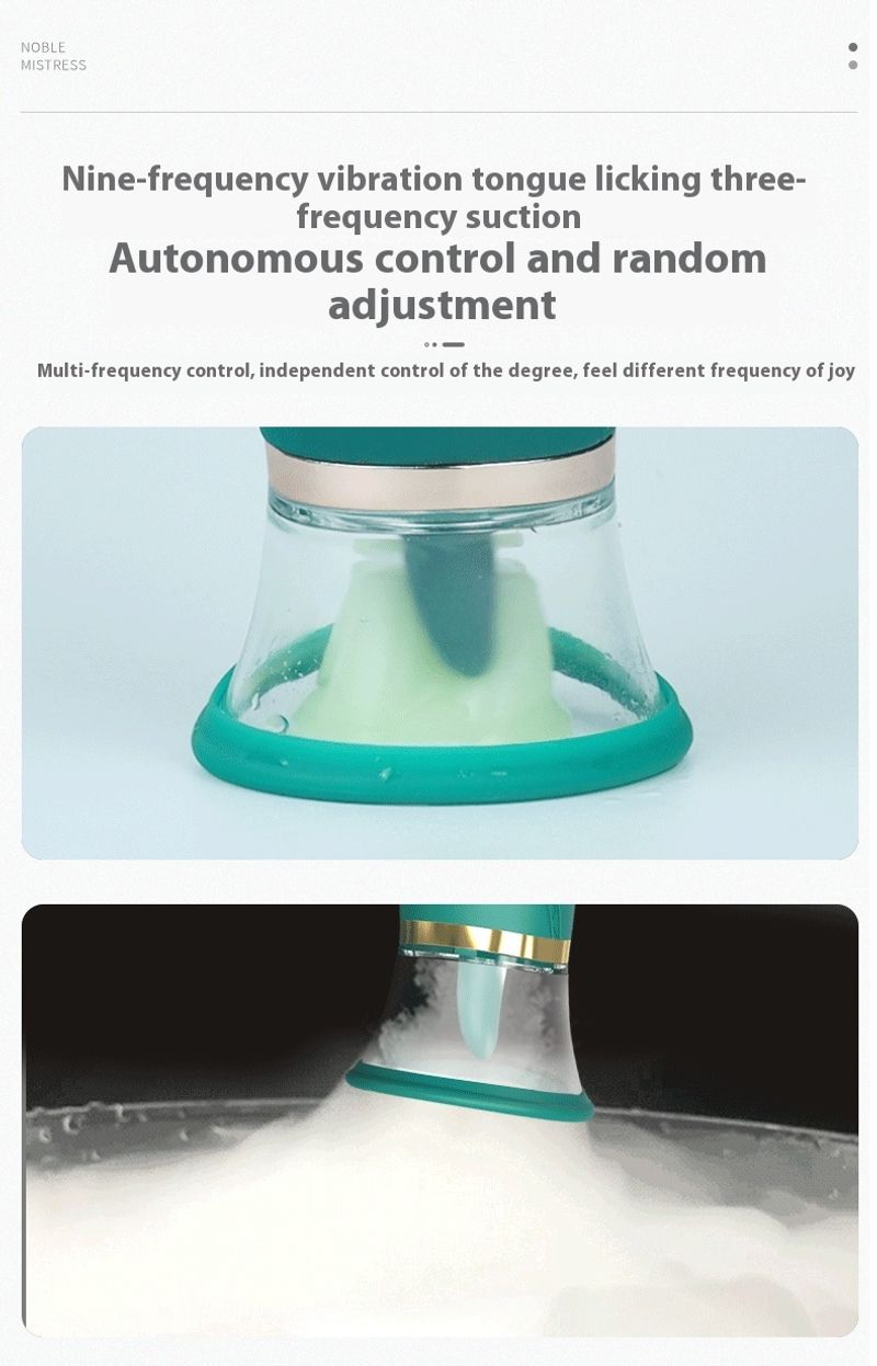 S337 täiskasvanutele mõeldud tooted keele imemise ja lakkumise mänguasi vibraator naistele, teise laine artefakt naistele_voghion.com