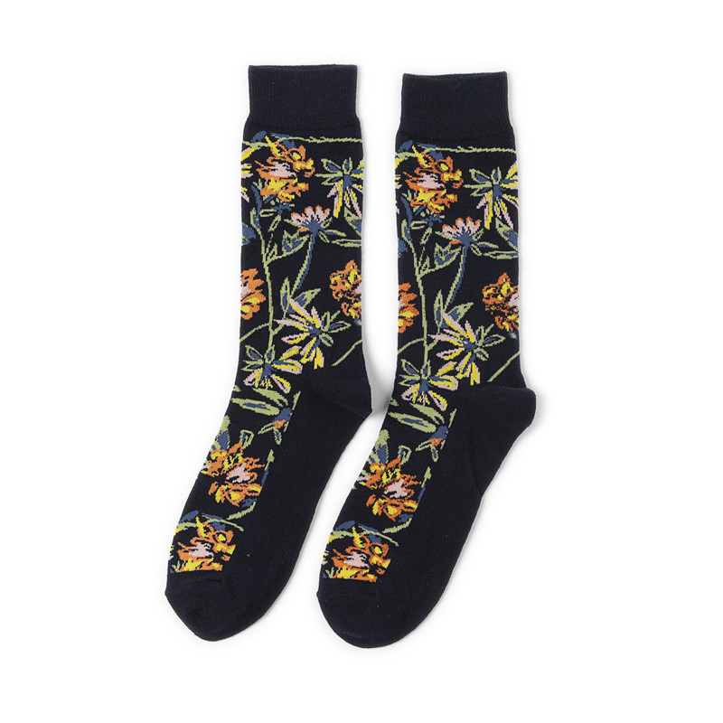Fruit Pattern Unisex Crew Socks Cotton Mid-calf All-season Style_voghion.com