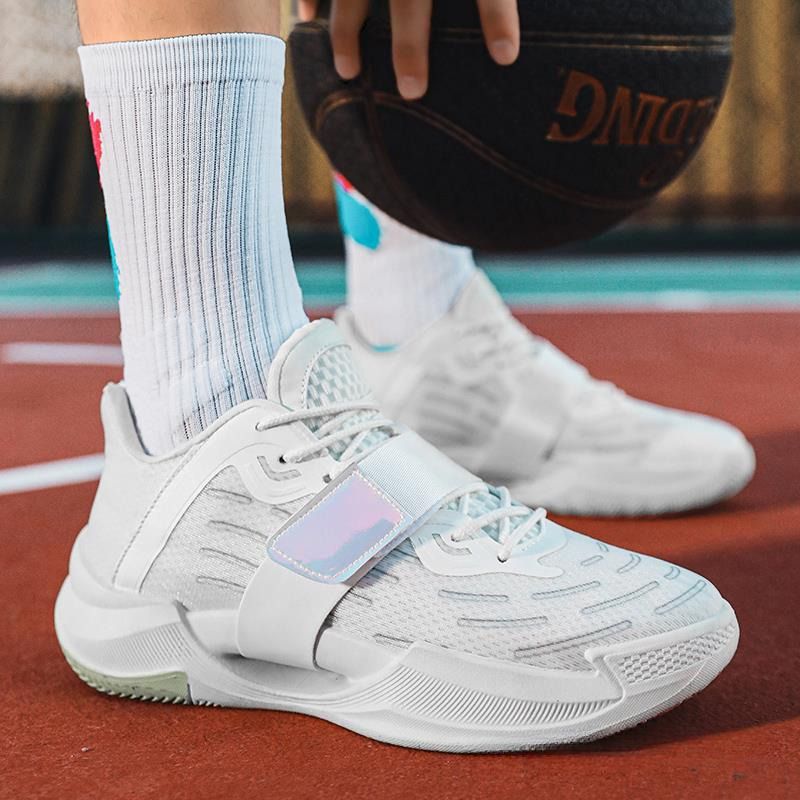 Basketball-Schuhe Herren im Sommer neue Herrenschuhe mit Stickstoff-Technologie, niedrige, solide Sportschuhe für Jungen_voghion.com