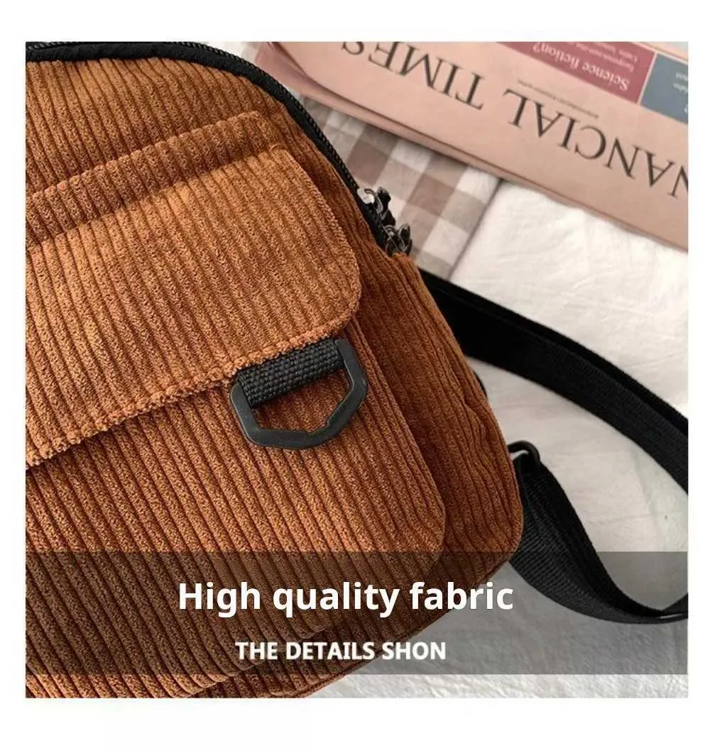 Kleiner Damen Mini Rucksack Aus Kord Für Freizeit Und Reisen_voghion.com