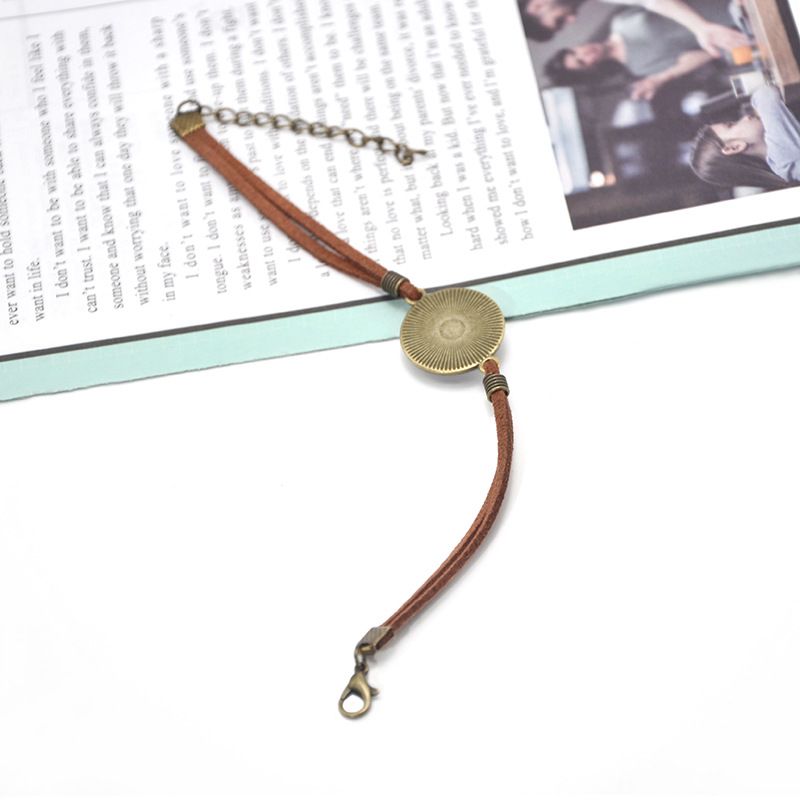 Fashion Vintage Folk Art Handmade Gem Fleece Rope Bracelet, Mandala Wer Bracelet_voghion.com