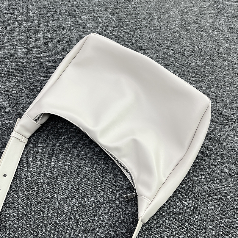 Corea del Sur Color sólido 2024 nuevo bolso de viaje para el aula de un hombro de gran capacidad de cara suave, bolso cruzado único_voghion.com