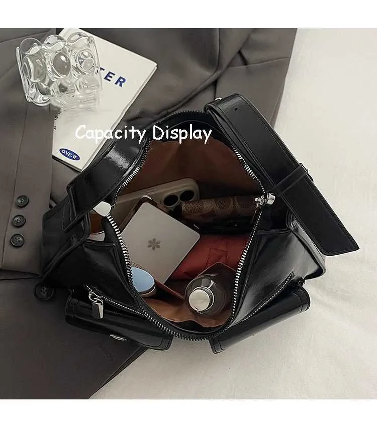 Womens Shoulder Bag Large Capacity Pu Leather Casual Handbag_voghion.com