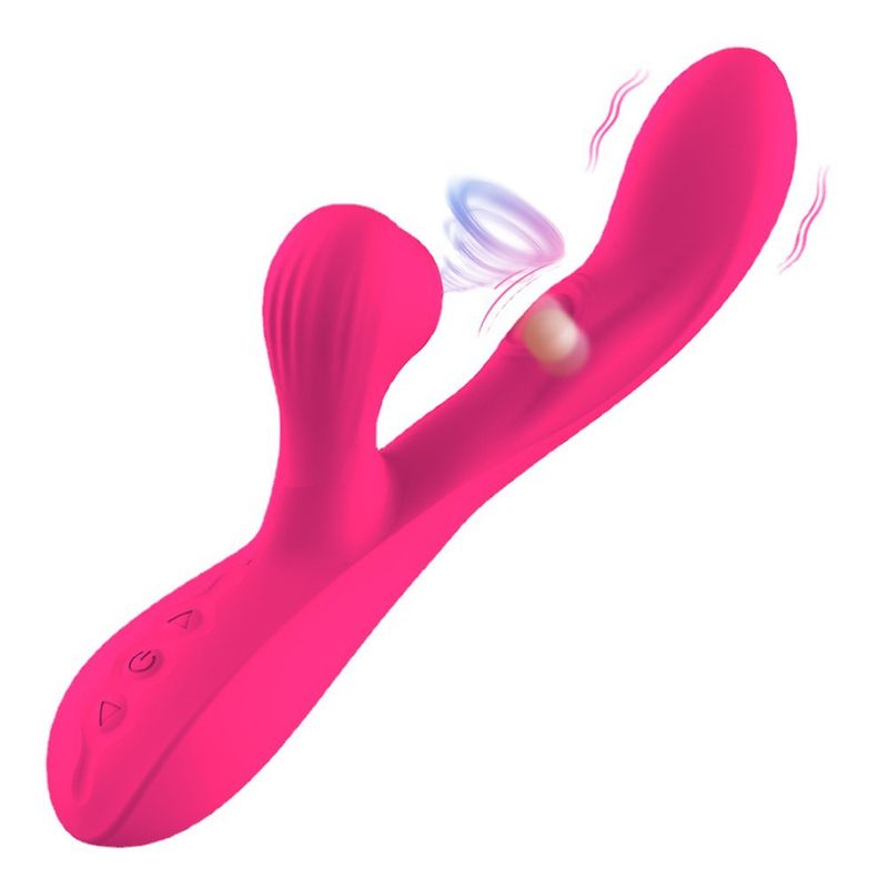 Drømmekærlighed Sugende Elektrisk Stimulerende Massage AV Varme Vibrationspind Sexprodukter til Voksne_voghion.com