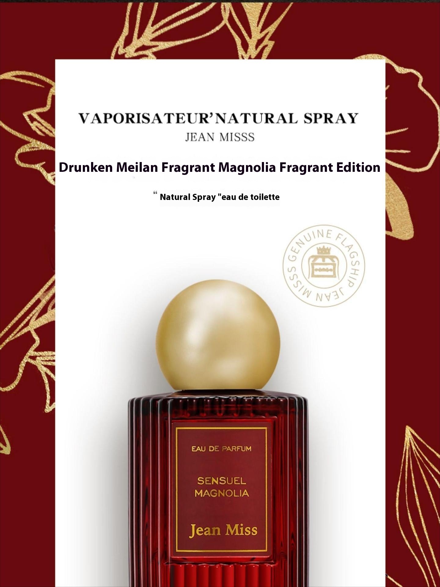 Nuovo profumo 2024 Small City Yixiang Brand Drunk Meilanxiang Profumo da donna Fragranza leggera fresca e duratura Profumo popolare per studenti_voghion.com