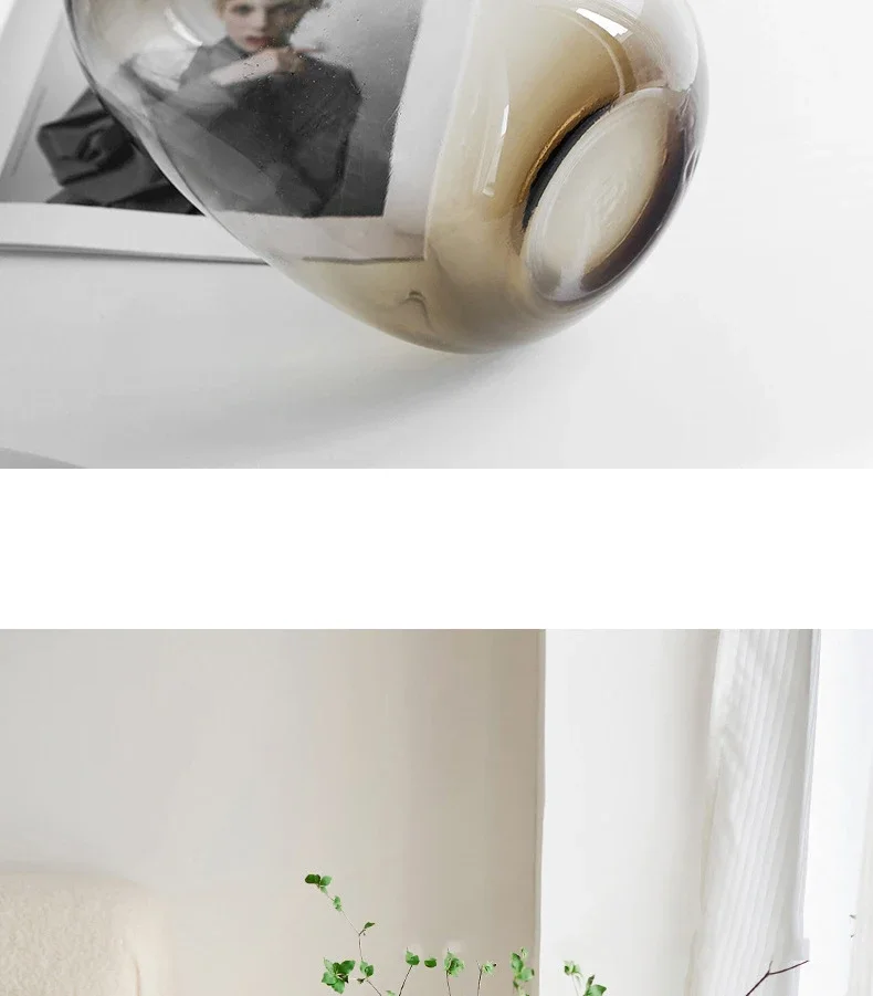 Large Capacity Clear Glass Hydroponic Vase For Home Decor_voghion.com
