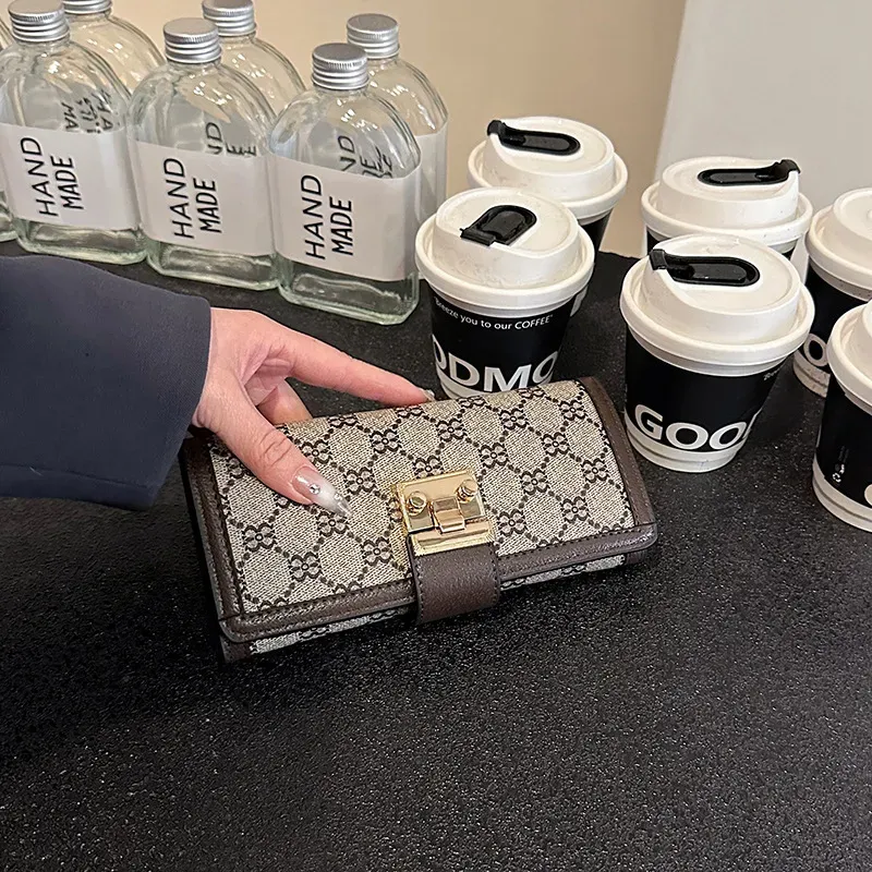 Ladies' Classic Long Short Multi Card Versatile Handheld Wallet_voghion.com