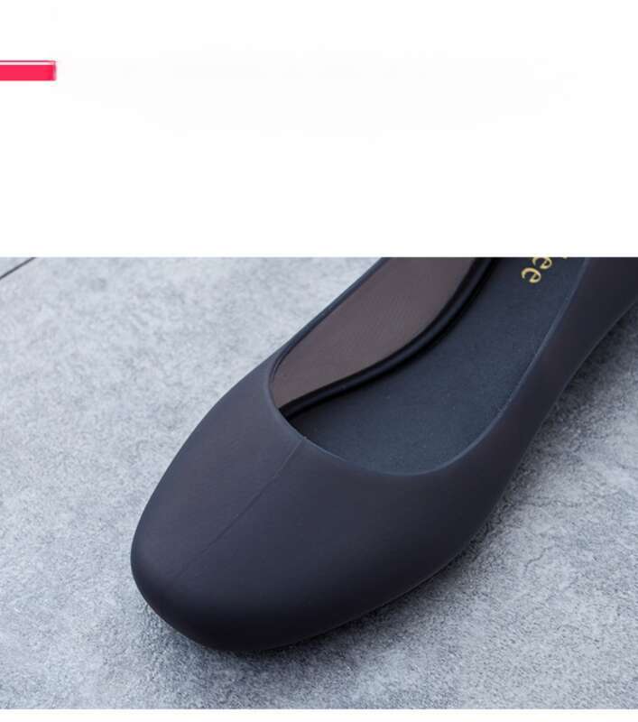 2025 Summer New Flat Heel Jelly Sandals Outdoor Lightweight Beach Single Layer Plastic Waterproof Shoes_voghion.com