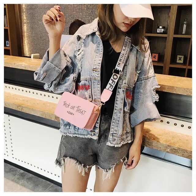 Neue Mode Damen Tasche Umhängetaschen für Frauen 2022 Weibliche Breitband Umhängetasche Joker Kleine Quadratische Tasche Einfache Trend Geldbörse_voghion.com