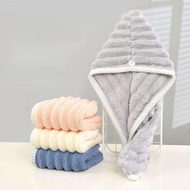 【 3000+people Within A Week To Order 】 Dry Hat Women, Water Absorbing Single-layer Thickened New Headband For Hair_voghion.com