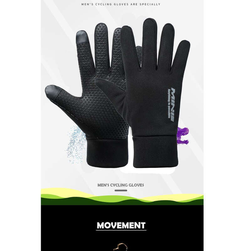 【 Collezione 3908 People 】 Guanti sportivi per bambini, giovani, ciclismo, calcio, autunno inverno, caldi all'aperto, maschi e femmine_voghion.com