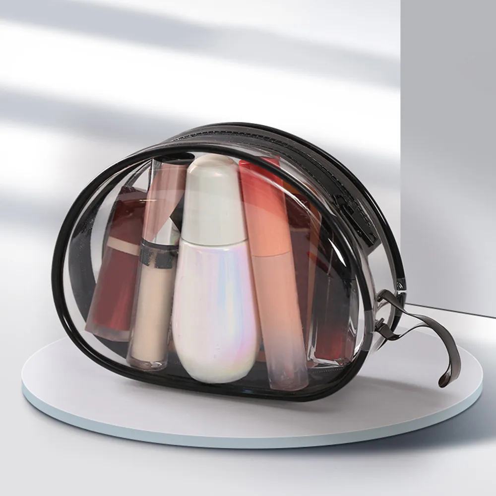 Transparent PVC Makeup Portable Travel Organizer Toiletry Cosmetic Bag Beauty Case Make Up Pouch Waterproof Wash Bags_voghion.com