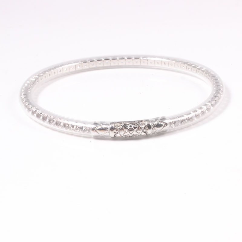 Cross Border Hot Sale Jonc Bouddhiste New Dia Six Pointed Star Joint Silicone Bracelet_voghion.com