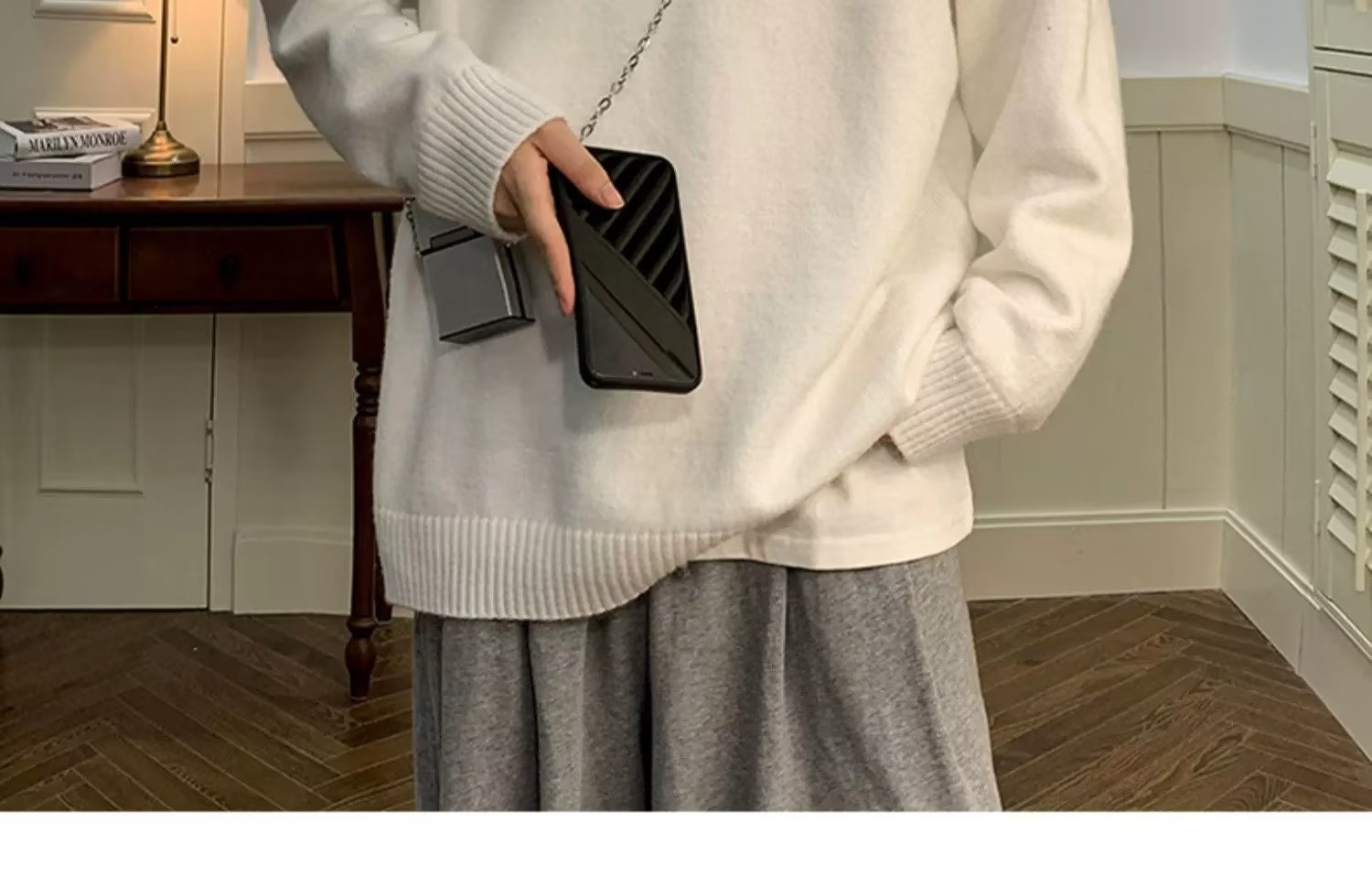 Herrenbekleidung Einfarbig Jungen Rollkragen Trend Herbst Und Winter Warm Mit Lockerem Lässigem All-Match-Strick_voghion.com