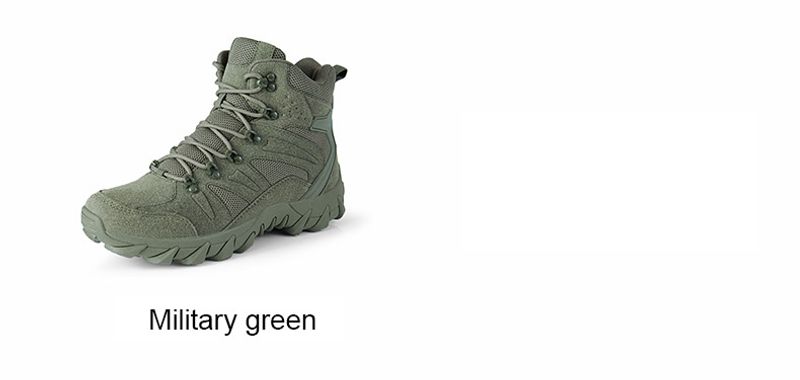 Verbesserte Taktik Kampftraining Stiefel Outdoor Camping Anti-Verschleiß Rapid Response Wanderschuhe Angeln Jagd_voghion.com
