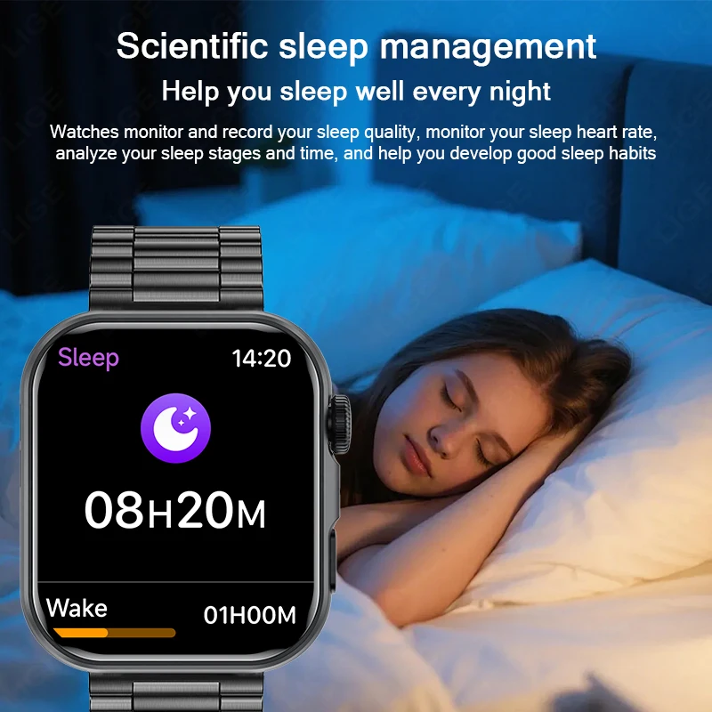 Smartwatch Mit Bluetooth-telefonie Und Herzfrequenzmesser Sport_voghion.com