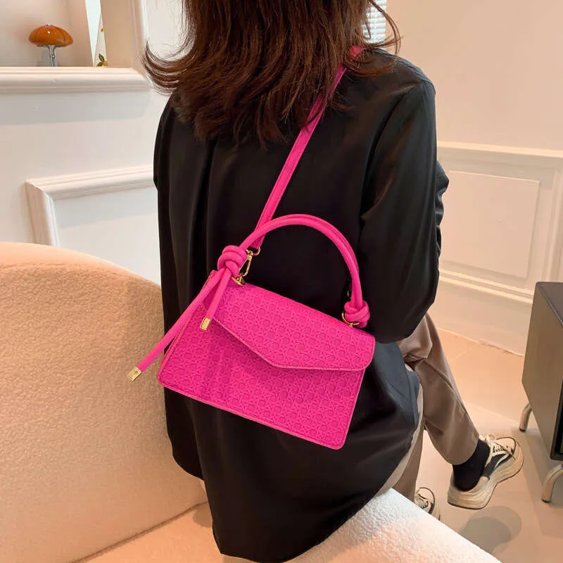 Elegant Crossbody Shoulder Bag For Women Solid Colour Handbag_voghion.com